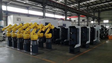 China 380V Robotic Buffing Machine , Industrial Metal Surface Polishing Machine supplier