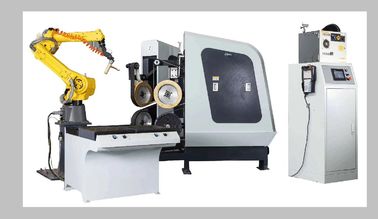 China Programmable Robotic Deburring Machine For Stainless Steel Sinks Polishing supplier