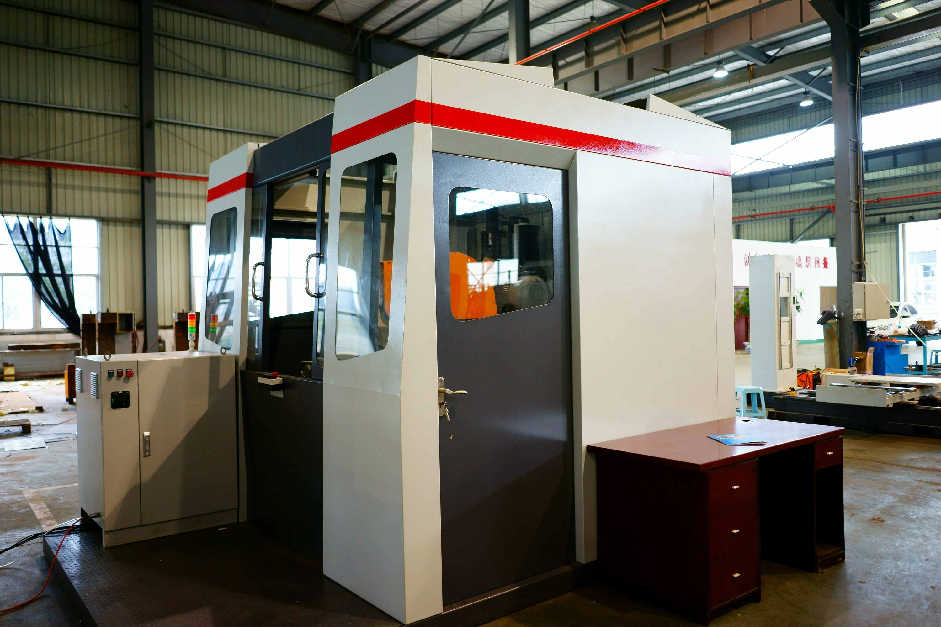 High Efficiency Industrial Buffing Machine For Aluminium Profiles Polishing